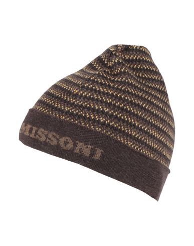 Missoni Woman Hat Chocolate Brown Size Onesize Wool