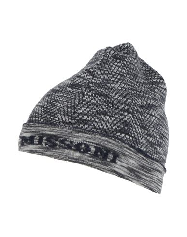 Missoni Woman Hat Charcoal Size Onesize Wool In Grey