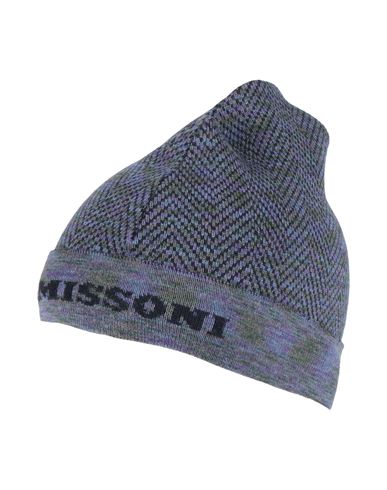 Missoni Woman Hat Slate Blue Size Onesize Wool