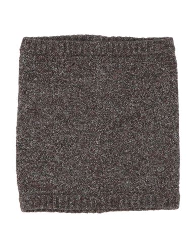 Ranra Man Scarf Chocolate Brown Size - Acetate, Cotton, Wool, Nylon, Elastane