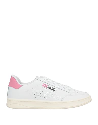 Diesel Woman Sneakers Pink Size 7.5 Cow Leather