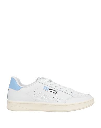 Diesel Woman Sneakers Sky Blue Size 7.5 Cow Leather