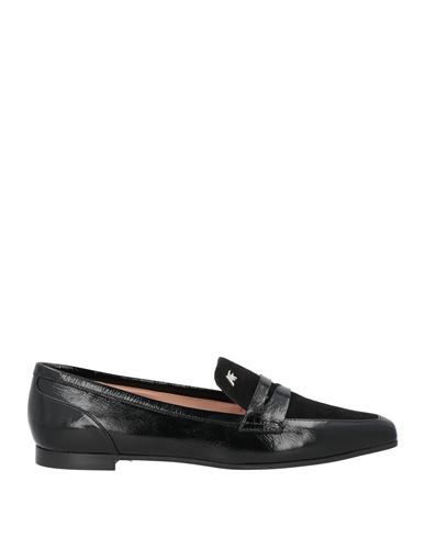 Alberta Ferretti Woman Loafers Black Size 8 Leather