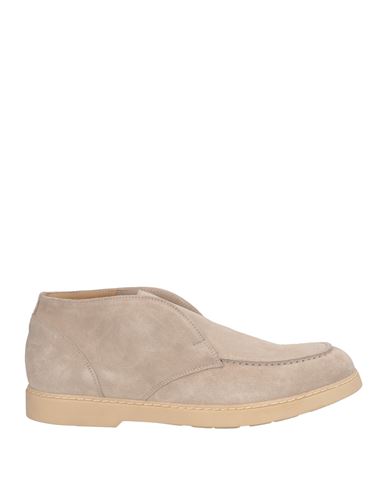 Doucal's Woman Ankle Boots Beige Size 8 Leather In Beige