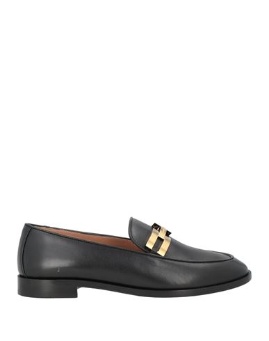 Aquazzura Woman Loafers Black Size 8 Leather In Black