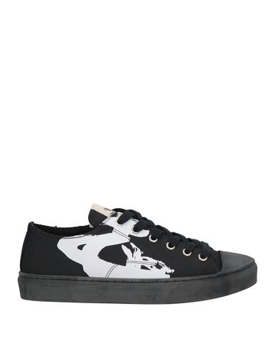 Vivienne Westwood Woman Sneakers Black Size 11 Textile Fibers