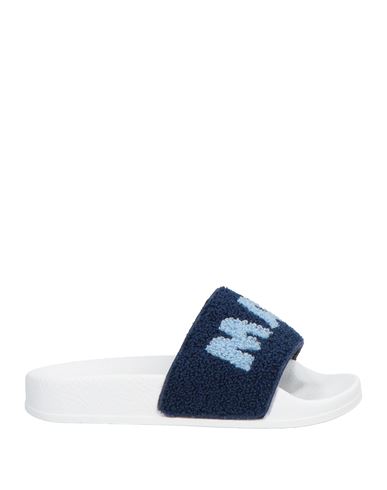Marni Toddler Sandals Midnight Blue Size 10c Textile Fibers In Blue