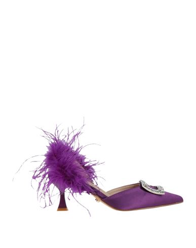 Pumps Damen Violett 36 Damen