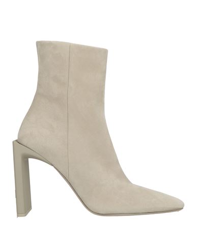 Fear Of God Woman Ankle Boots Grey Size 9 Leather