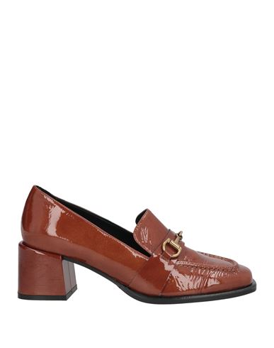 Melluso Woman Loafers Brown Size 8 Leather