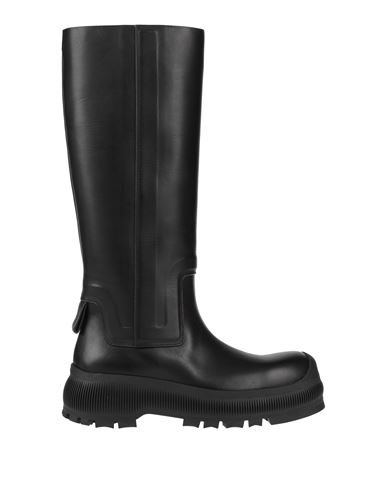 Jil Sander Woman Boot Black Size 8 Calfskin In Black