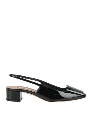 Aquazzura Woman Pumps Black Size 8 Leather