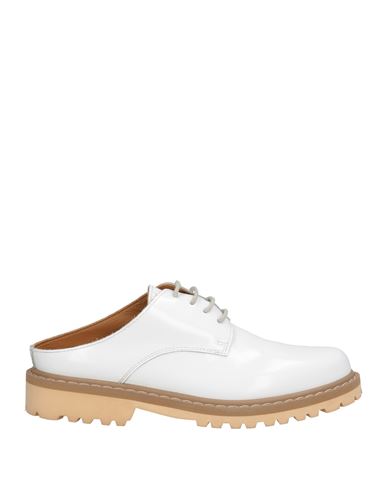 Sofie D'hoore Woman Mules & Clogs White Size 7 Leather