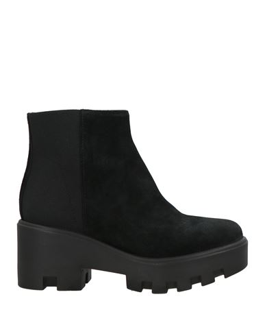 Pollini Woman Ankle Boots Black Size 5 Leather