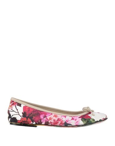Dolce & Gabbana Woman Ballet Flats Ivory Size 6 Textile Fibers