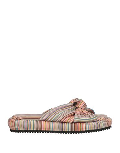 Paul Smith Woman Sandals Orange Size 8 Leather