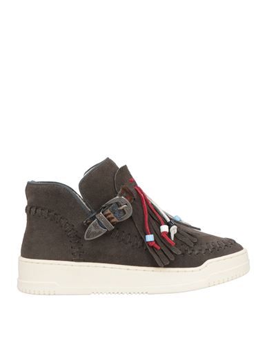 Lagoa Woman Sneakers Lead Size 7 Leather