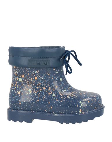 MINI MELISSA MINI MELISSA TODDLER GIRL ANKLE BOOTS NAVY SIZE 10C PVC - POLYVINYL CHLORIDE 