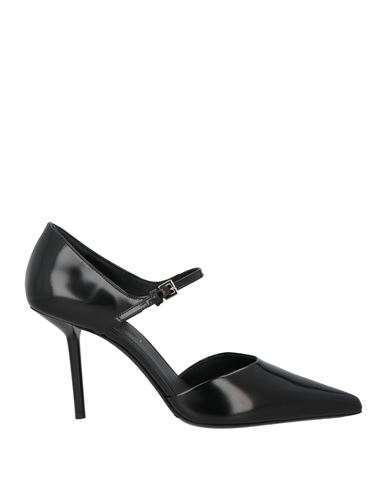Max Mara Woman Pumps Black Size 9 Leather