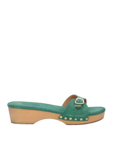 Mules & Zuecos Mujer Verde 36,37,38 Mujer