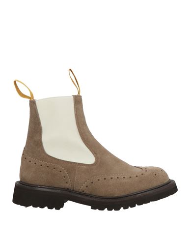 Tricker's Woman Ankle Boots Khaki Size 7 Leather