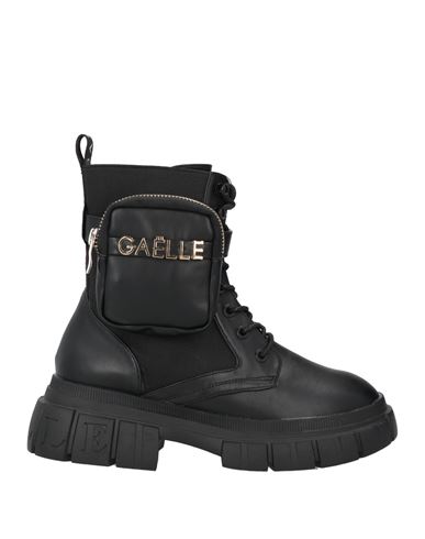Gaelle Paris Gaëlle Paris Woman Ankle Boots Black Size 7 Textile Fibers In Black