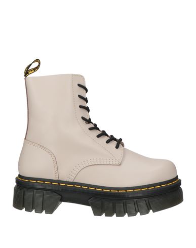 Dr. Martens' Dr. Martens Woman Ankle Boots Taupe Size 6 Leather