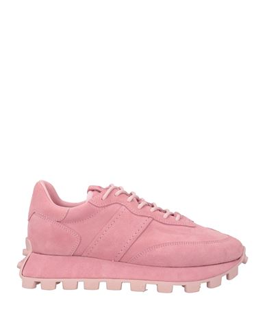 Tod's Woman Sneakers Antique Rose Size 7 Leather In Pink