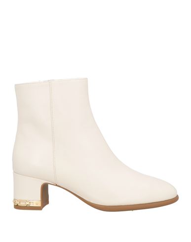 Stiefelette Damen Cremeweiß EU35.5/IT35.5,EU36.5/IT36.5 Damen