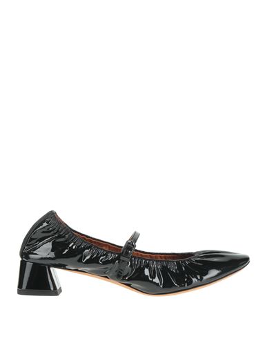 Lanvin Woman Pumps Black Size 8 Calfskin