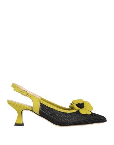 Status Woman Pumps Lime Green Size 8 Leather