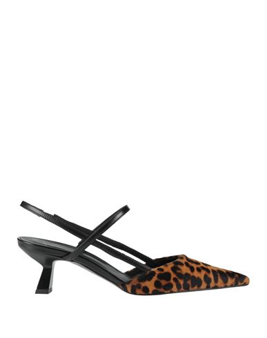 Roberto Festa Woman Pumps Camel Size 8 Leather
