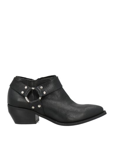 Ovyè Ovyé Woman Ankle Boots Black Size 7 Leather