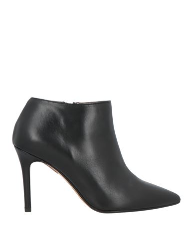 Matteo Pitti Bologna Woman Ankle Boots Black Size 7 Leather