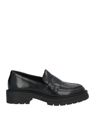 Carmens Woman Loafers Black Size 8 Leather