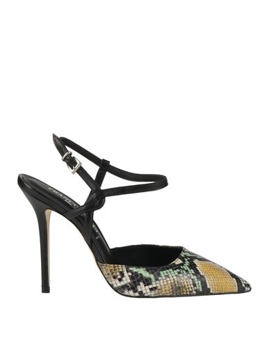 Franco Colli Woman Pumps Black Size 8 Leather