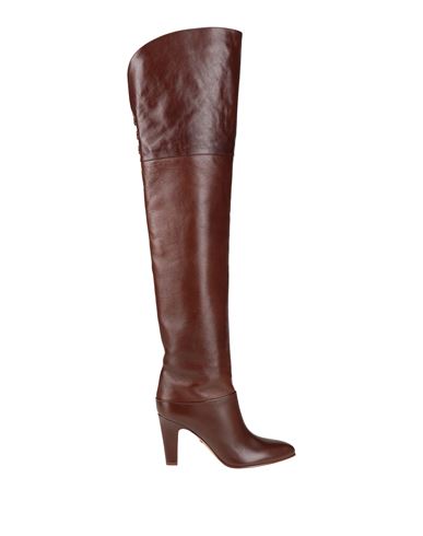 Chloé Woman Boot Brown Size 7 Leather