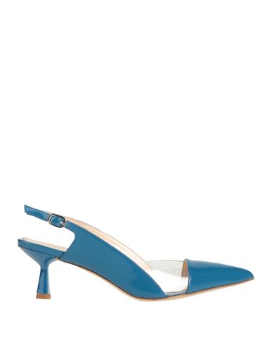 Isabelle  Paris Isabelle Paris Woman Pumps Azure Size 6 Leather