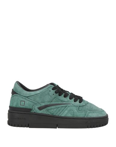 Date D. A.t. E. Woman Sneakers Dark Green Size 6.5 Leather