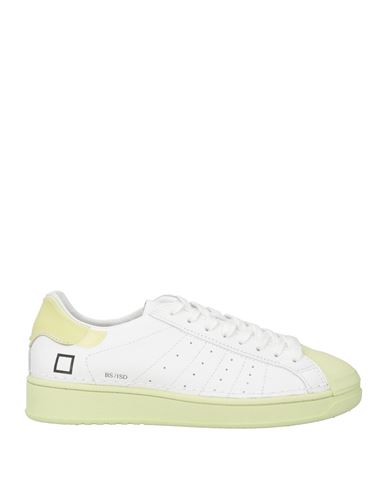 Date D. A.t. E. Woman Sneakers White Size 6.5 Leather In White