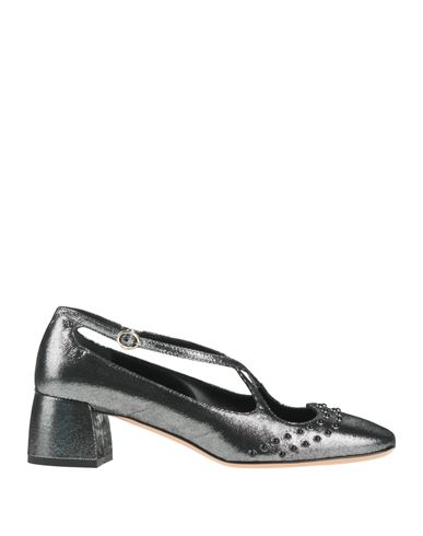 A.bocca A. Bocca Woman Pumps Silver Size 7.5 Leather