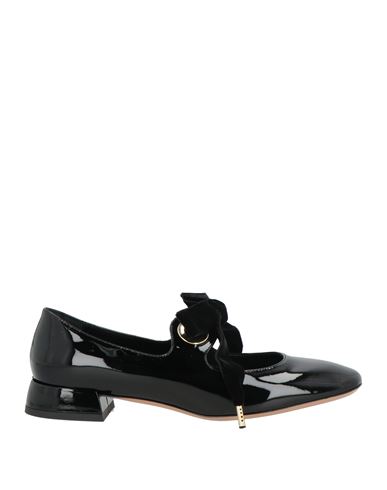 A.bocca A. Bocca Woman Lace-up Shoes Black Size 8 Leather