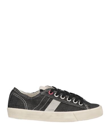 Date D. A.t. E. Woman Sneakers Black Size 6.5 Textile Fibers, Leather
