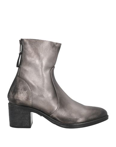 Strategia Woman Ankle Boots Silver Size 7.5 Leather