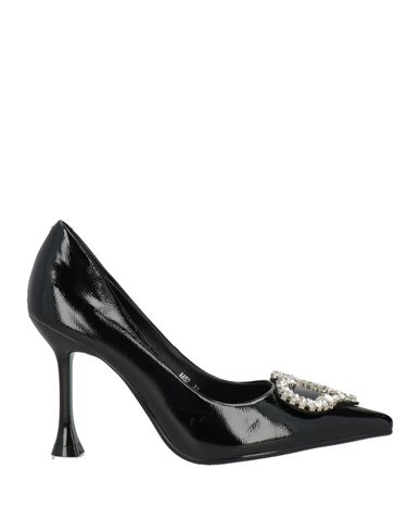 Manufacture D'essai Woman Pumps Black Size 8 Leather