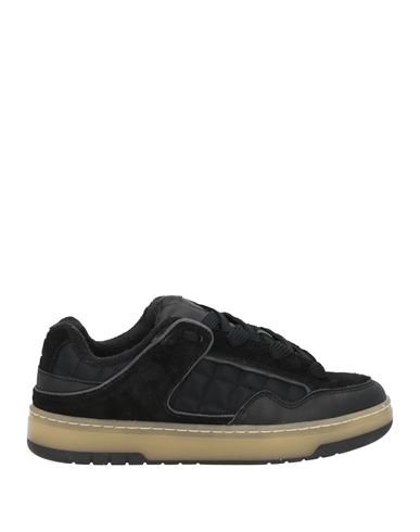 Date D. A.t. E. Woman Sneakers Black Size 6.5 Leather, Textile Fibers