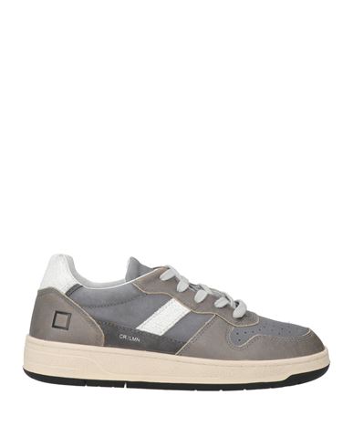 Date D. A.t. E. Woman Sneakers Grey Size 6.5 Leather