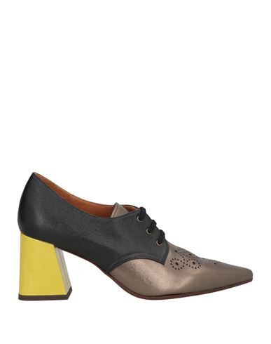 Chie Mihara Woman Lace-up Shoes Bronze Size 8 Leather