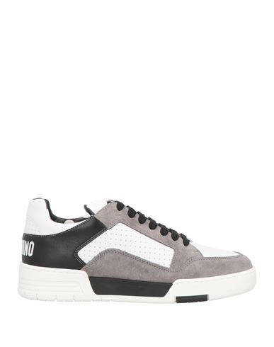 Moschino Panelled Design Leather Sneakers