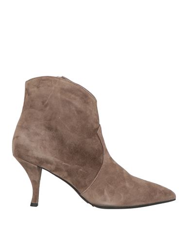Silvia Rossini Woman Ankle Boots Taupe Size 6 Leather
